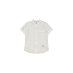 CAMICIA M/C.MISTO LINO BAMBINO