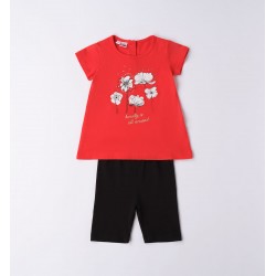 Completo bambina t-shirt e...