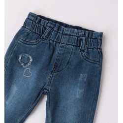 Jeans cuori per bimba